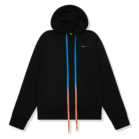 Preloved - Off-White Acrylic Arrows Black Multi-Strings Hoodie
