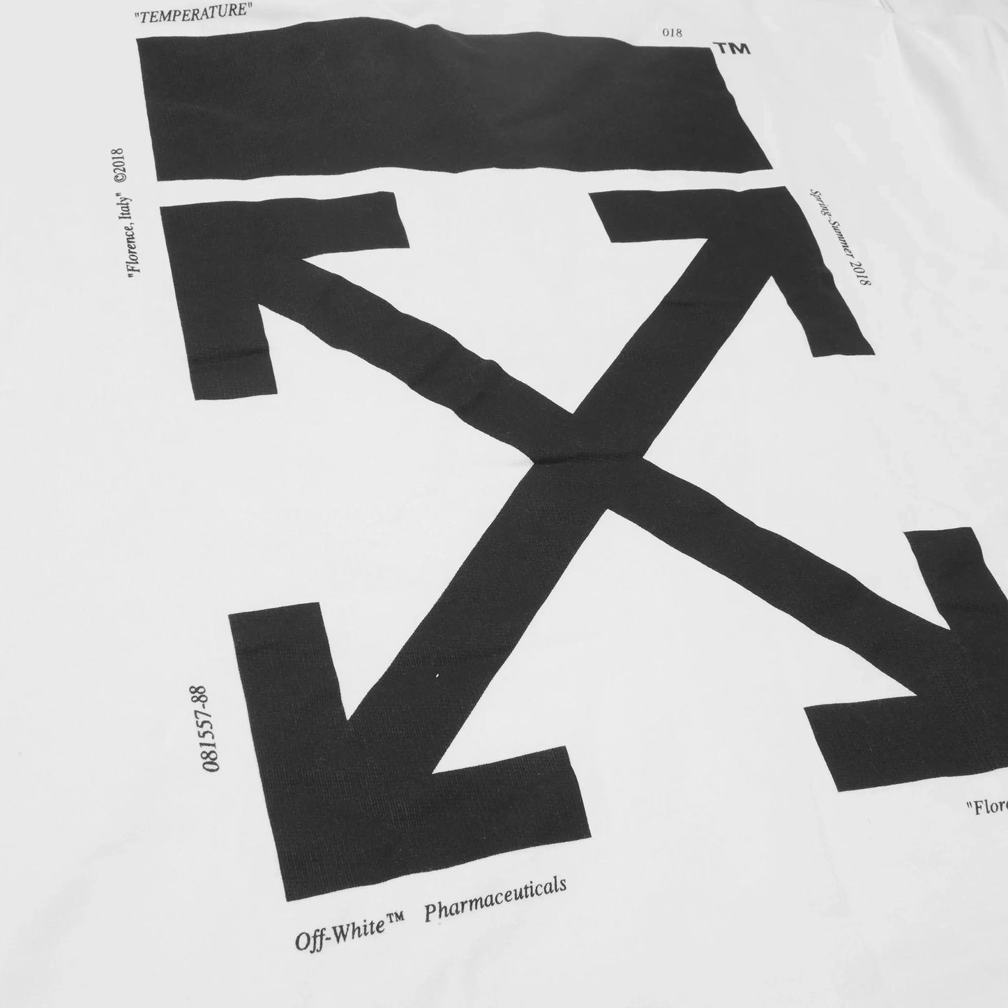 Preloved - Off-White Mona Lisa White Black Grey Hoodie