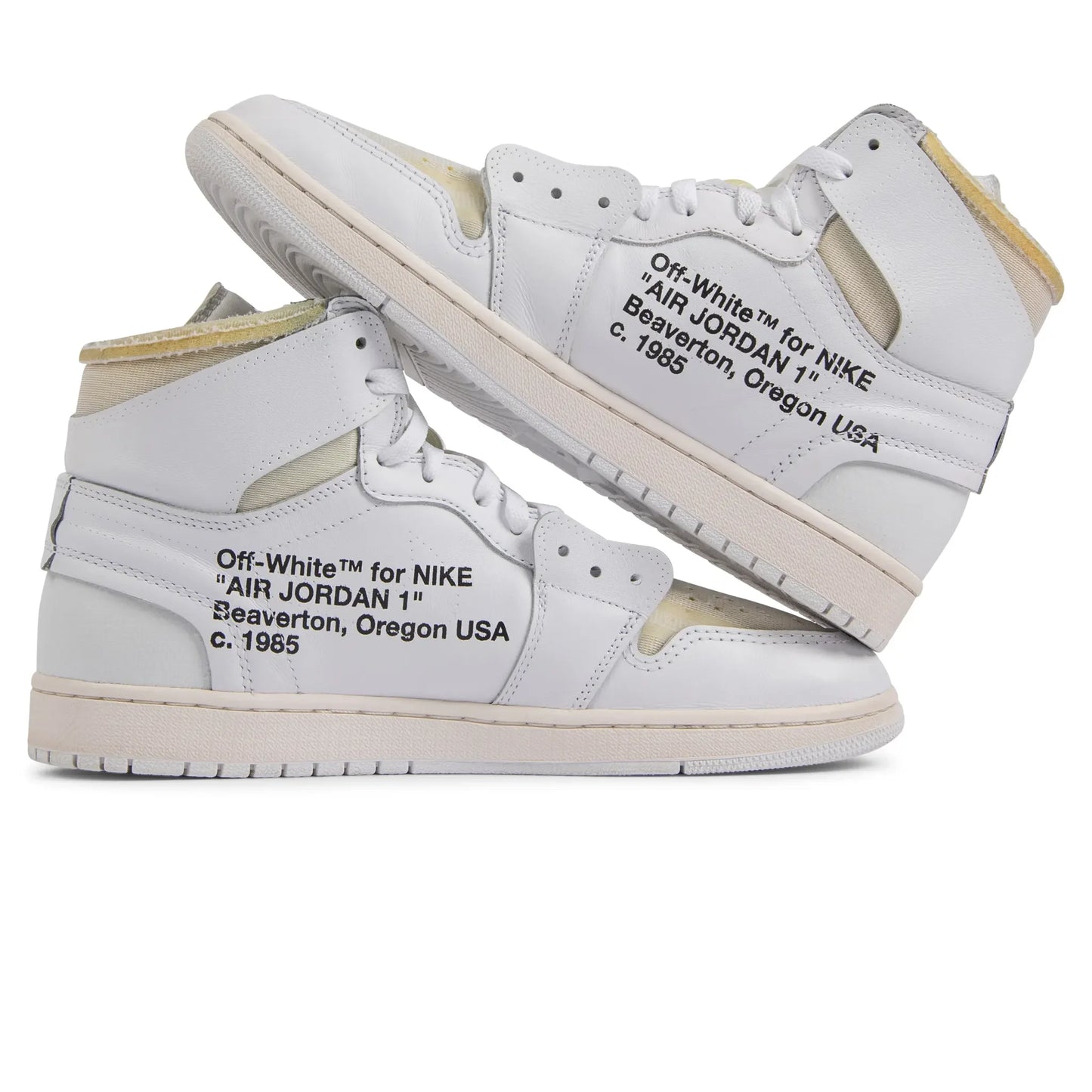 Preloved - Off-White x Air Jordan 1 Retro High OG White