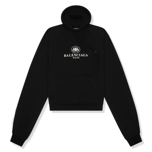 Preloved - Balenciaga BB Mode Oversized Black Hoodie