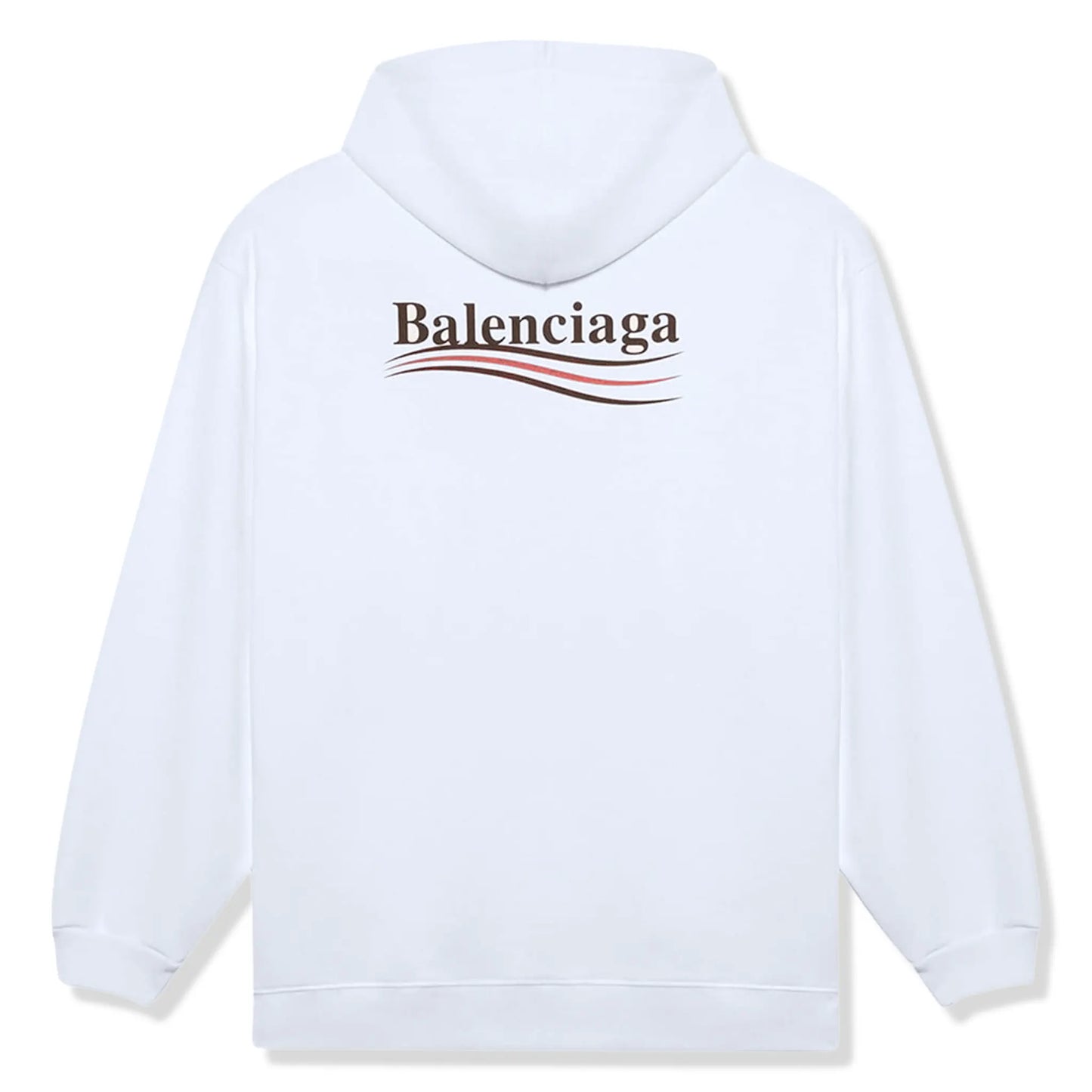 Preloved - Balenciaga Political Campaign Logo White Hoodie