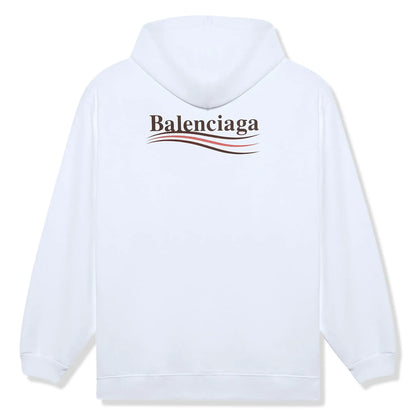 Preloved - Balenciaga Political Campaign Logo White Hoodie