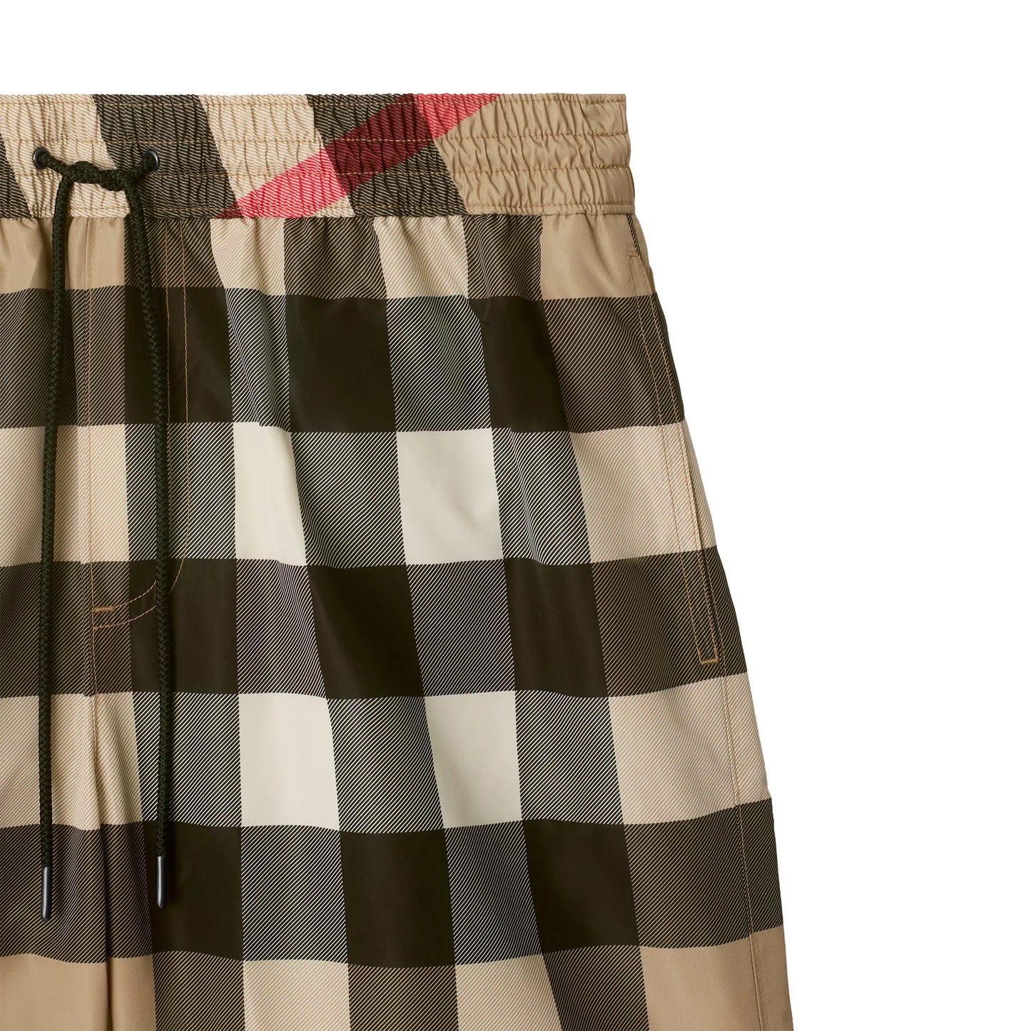 Preloved - Burberry Check Beige Swim Shorts