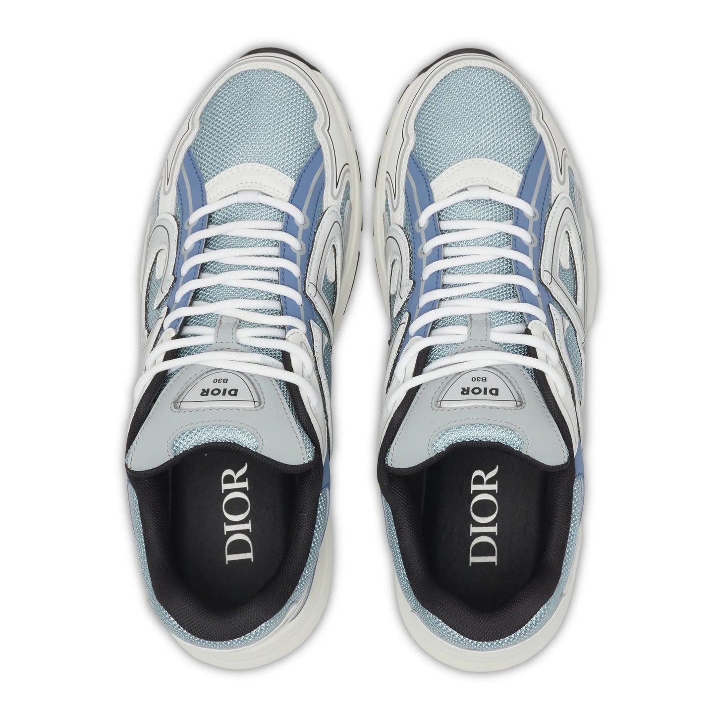 Preloved - Dior B30 Mesh Light Blue Grey Trainer