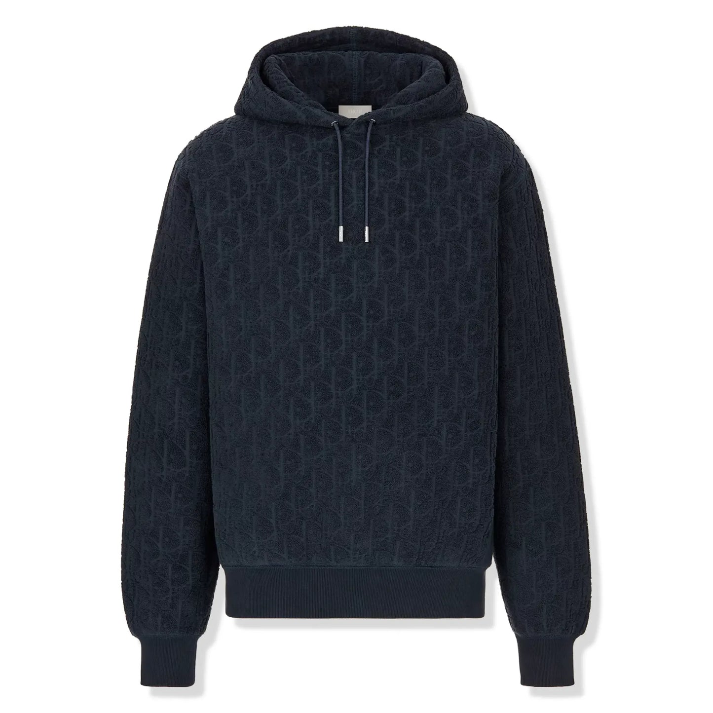 Preloved - Dior Oblique Towelling Terry Navy Hoodie
