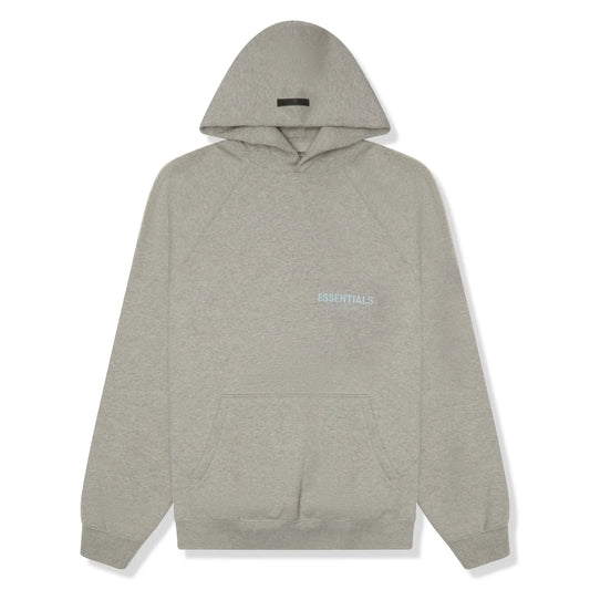 Preloved - Fear Of God Essentials Core Collection Dark Heather Oatmeal Hoodie