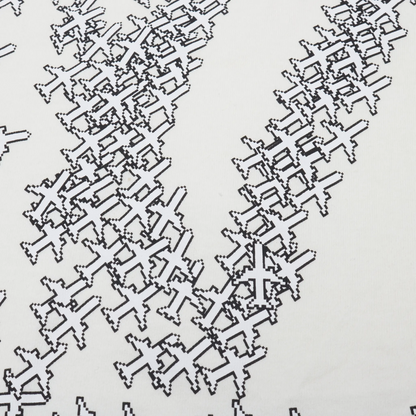 Preloved - Louis Vuitton 2054 Planes White T Shirt