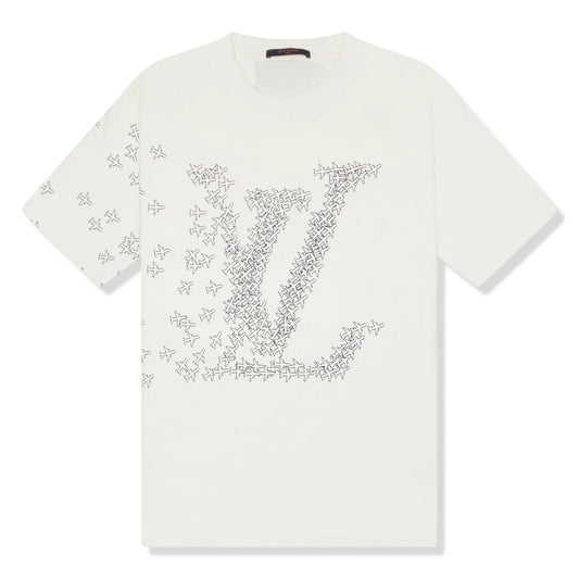 Preloved - Louis Vuitton 2054 Planes White T Shirt
