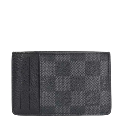 Preloved - Louis Vuitton Neo Porte Cartes Black Grey Card Holder
