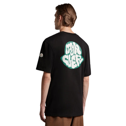 Preloved - Moncler Graphic Logo Black T Shirt