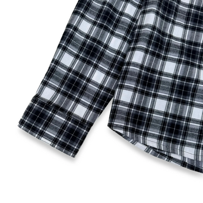 Preloved - Off-White Checked Arrow Black White Shirt