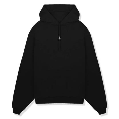 Represent 247 Oversized Jet Black Hoodie