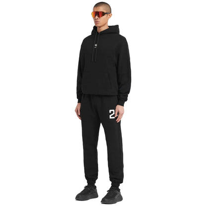 Represent 247 Oversized Jet Black Hoodie