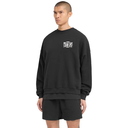 Represent 247 X Everlast Training Camp Boxy Off Black Sweatshirt