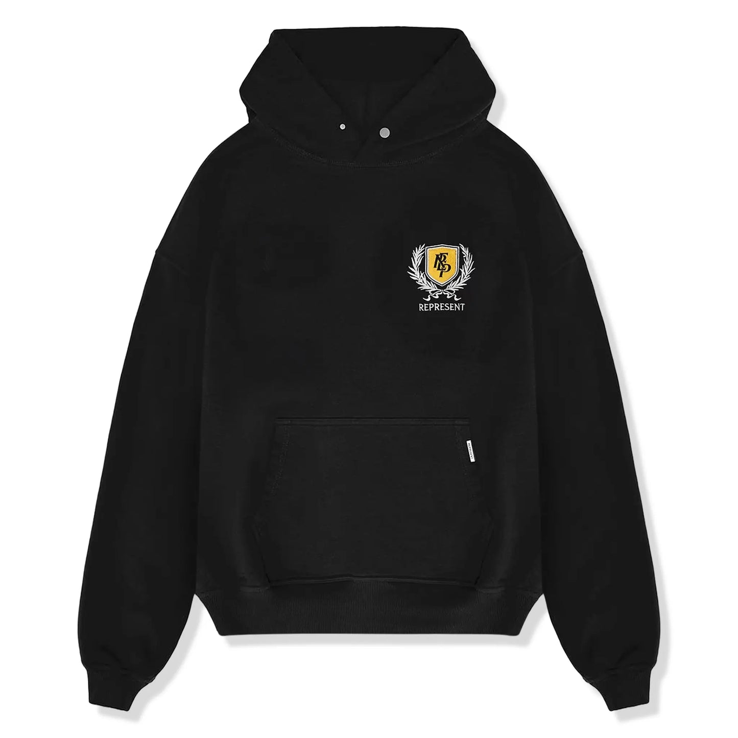 Represent Crest Black Hoodie