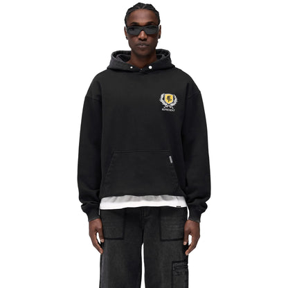 Represent Crest Black Hoodie