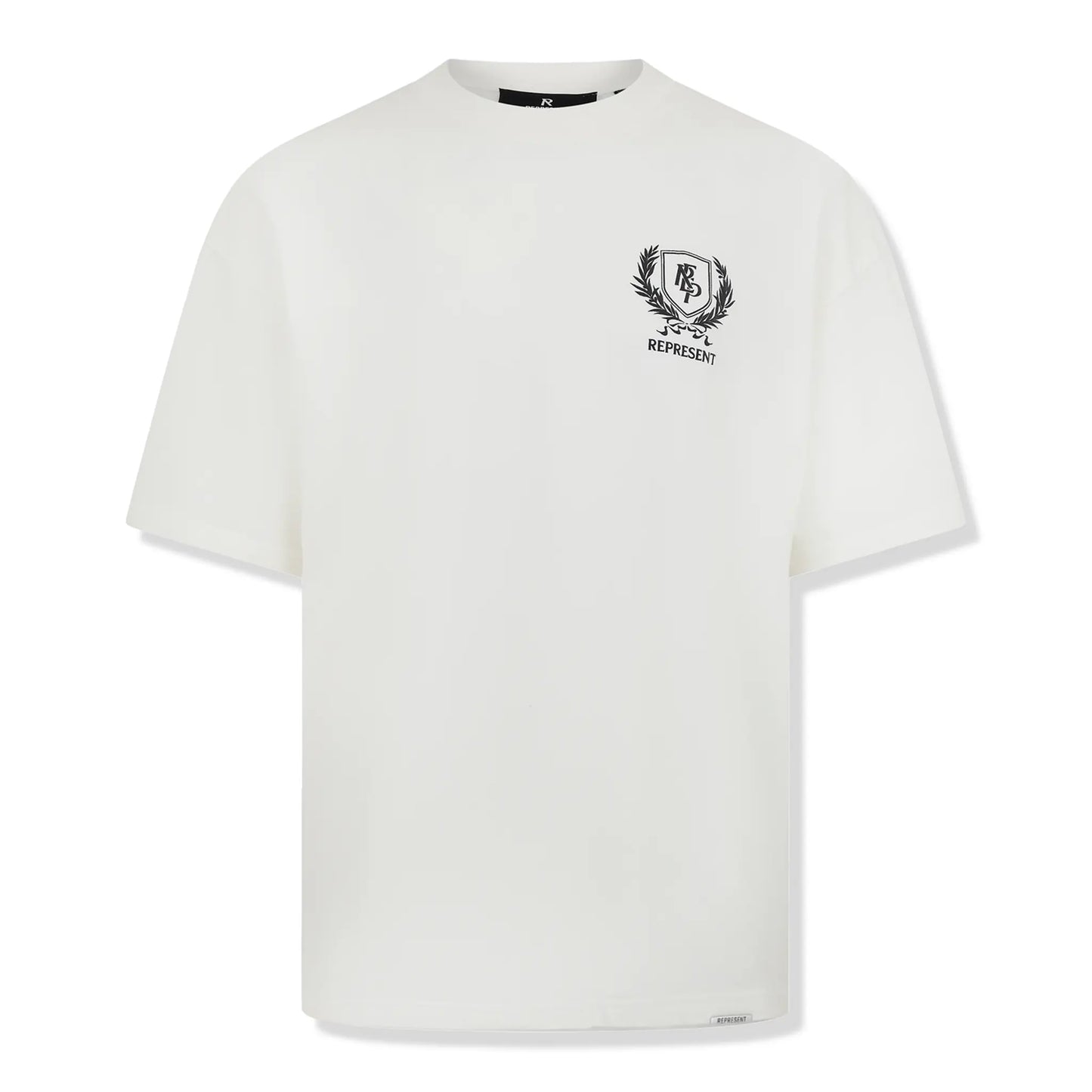 Represent Crest White T Shirt