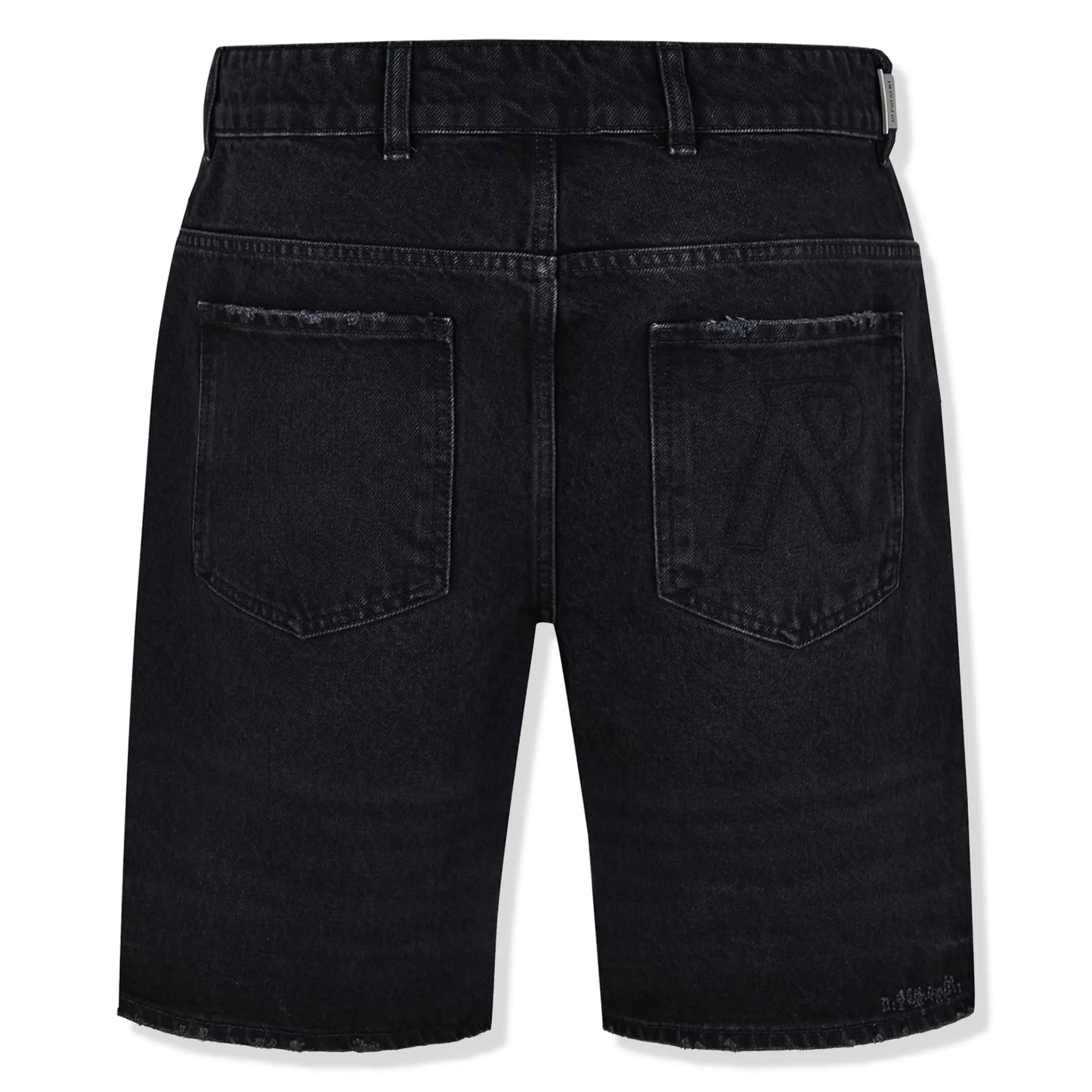 Represent Tailored Denim Black Shorts
