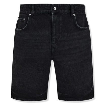 Represent Tailored Denim Black Shorts
