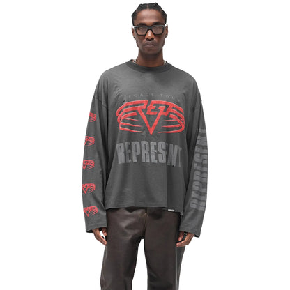 Represent Legacy Tour Reversible L/S Grey T Shirt