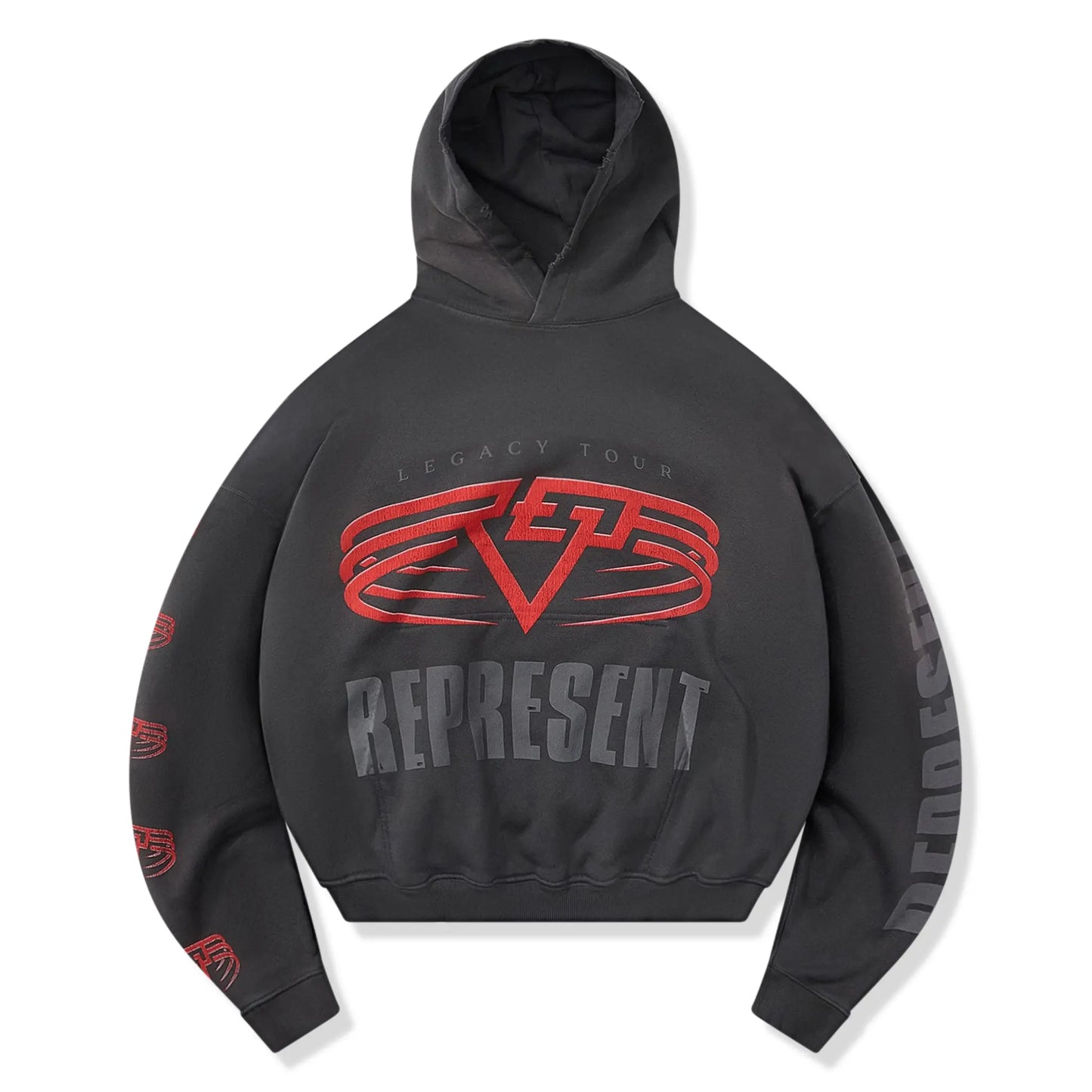 Represent Living Legacy Tour Reversible Grey Hoodie