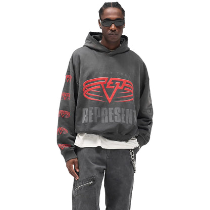 Represent Living Legacy Tour Reversible Grey Hoodie