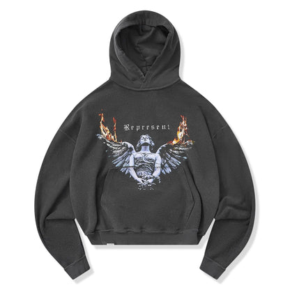 Represent Living Legacy Tour Reversible Grey Hoodie