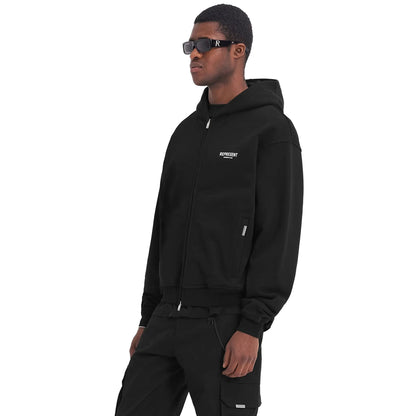 Represent Owners Club Zip-Up Black Hoodie