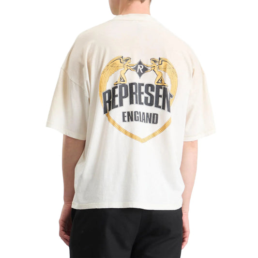 Represent Rep Angel Border White T Shirt