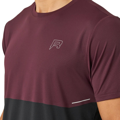 Reprimo Impact Burgundy Obsidian T Shirt