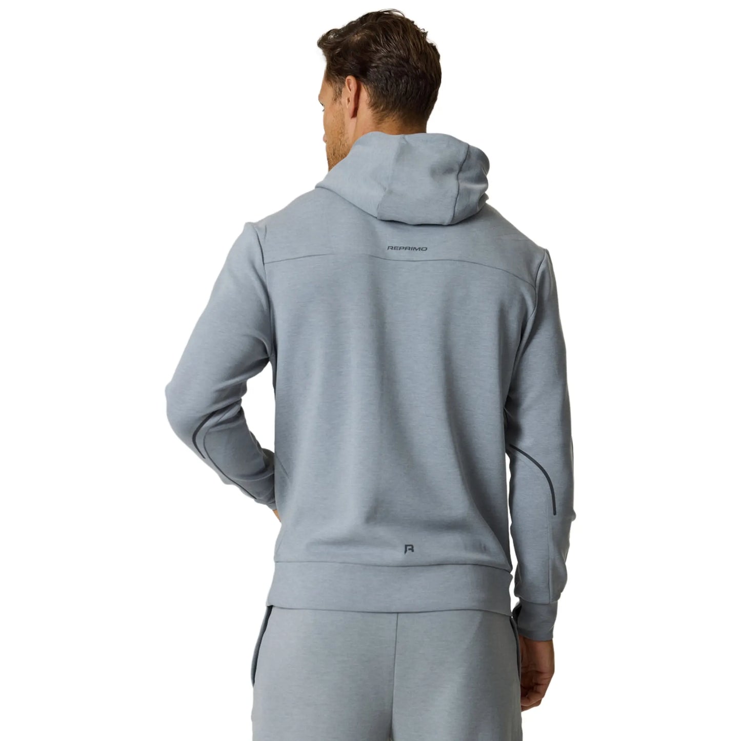 Reprimo Motion Grey Marl Hoodie