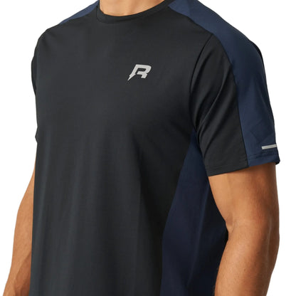 Reprimo Nova Black Navy T Shirt