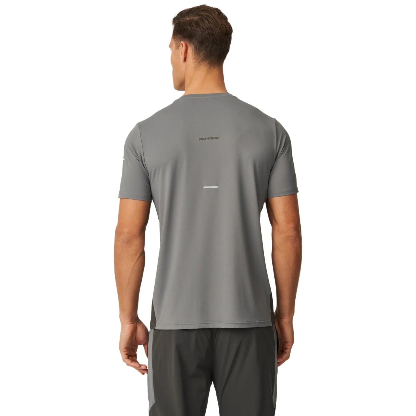 Reprimo Vortex Olive Dark Grey T Shirt