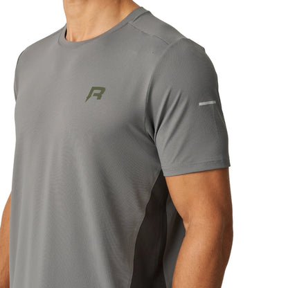 Reprimo Vortex Olive Dark Grey T Shirt