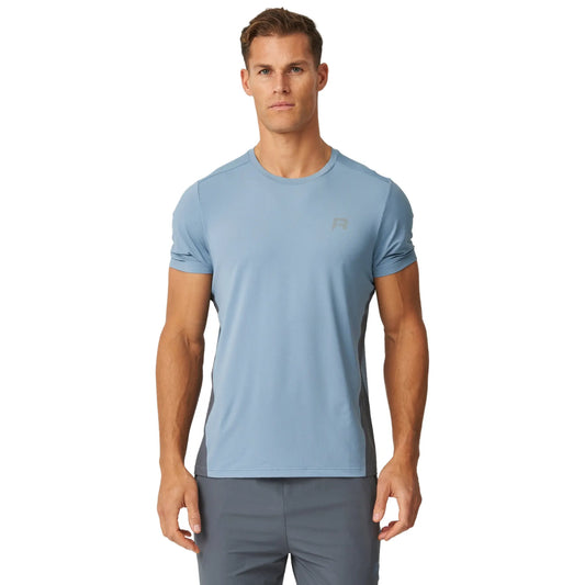 Reprimo Vortex Turbulence Dusky Blue T Shirt