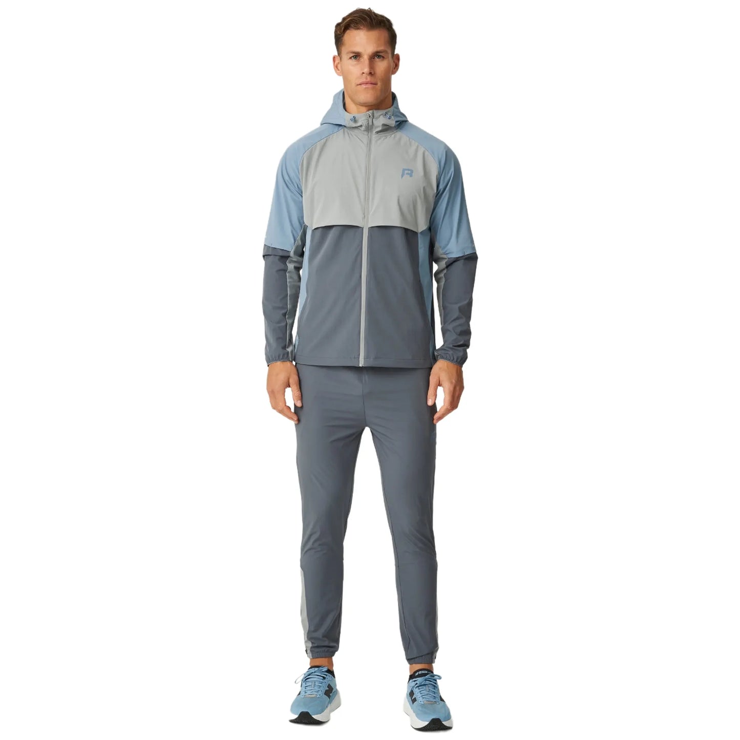 Reprimo Vortex Turbulence Dusky Blue Track Pants