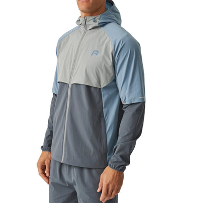 Reprimo Vortex Turbulence Dusky Blue Windbreaker