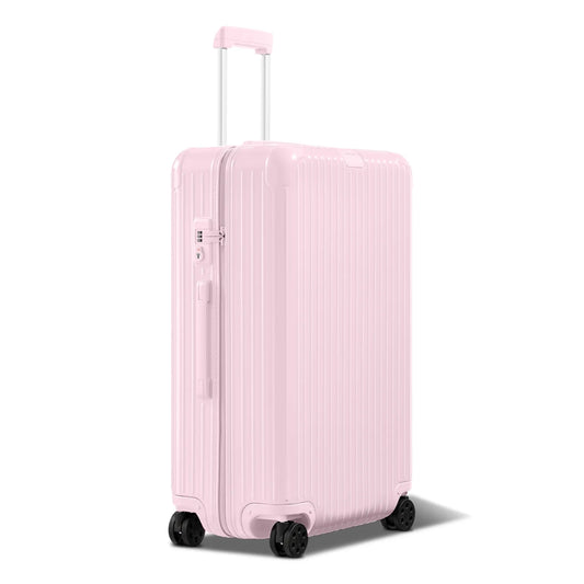 RIMOWA Essential Gloss Ballerina Pink Check-In L Suitcase