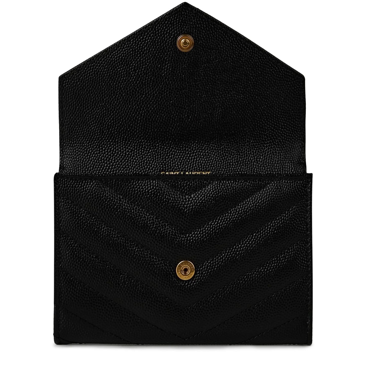 Saint Laurent Cassandre Matelasse Lambskin Small Envelope Wallet