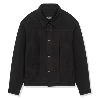 SIARR Black Denim Jacket & Cargo Pants