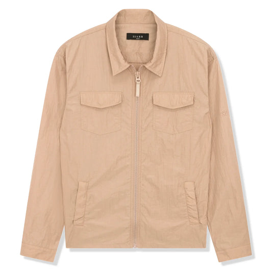 SIARR Crinkle Pink Overshirt