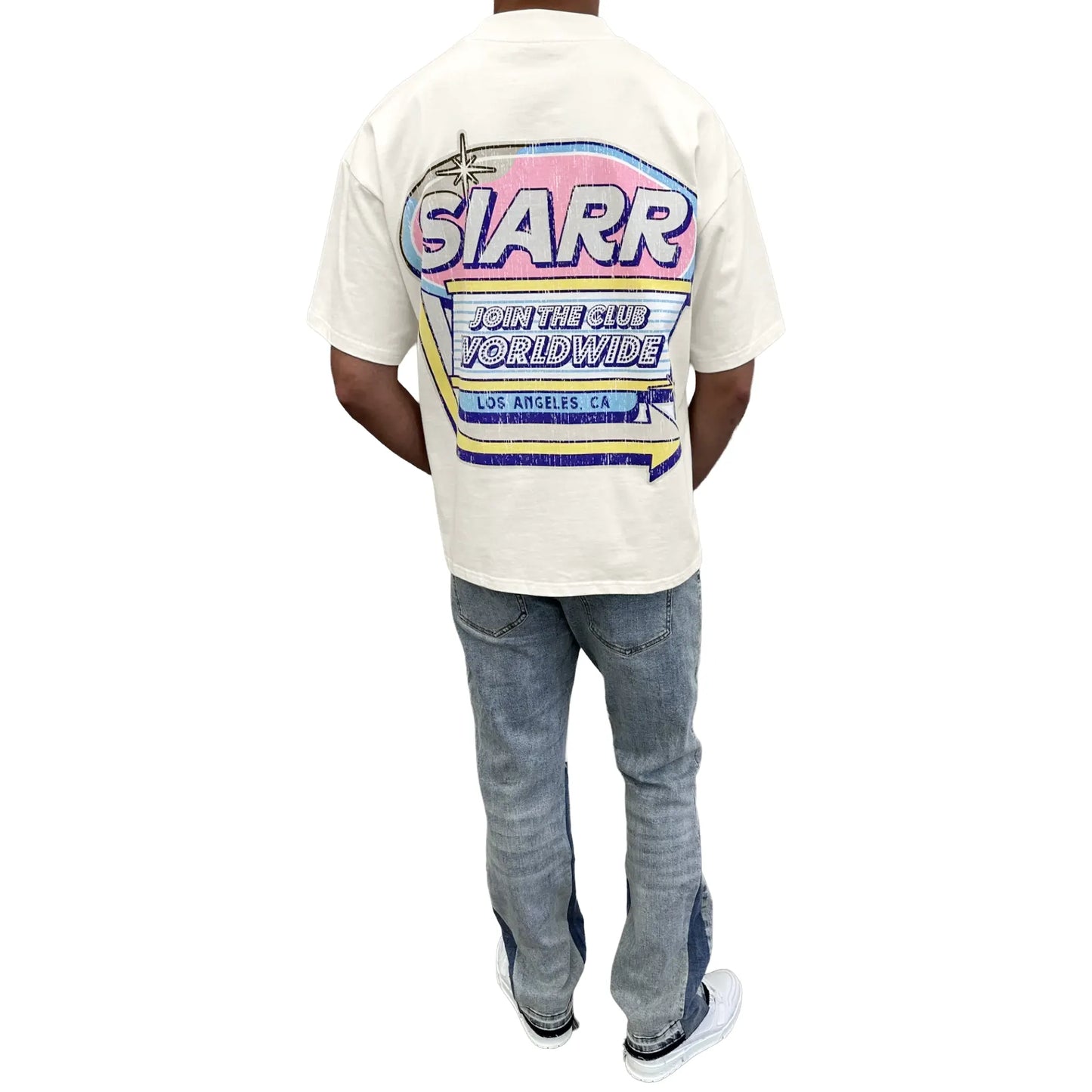 SIARR Diner Off White T Shirt