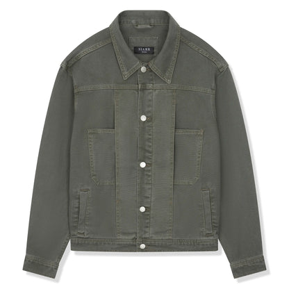 SIARR Green Denim Jacket & Cargo Pants