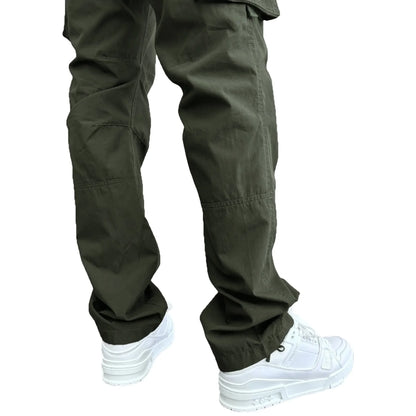 SIARR Military Dark Green Cargo Pants