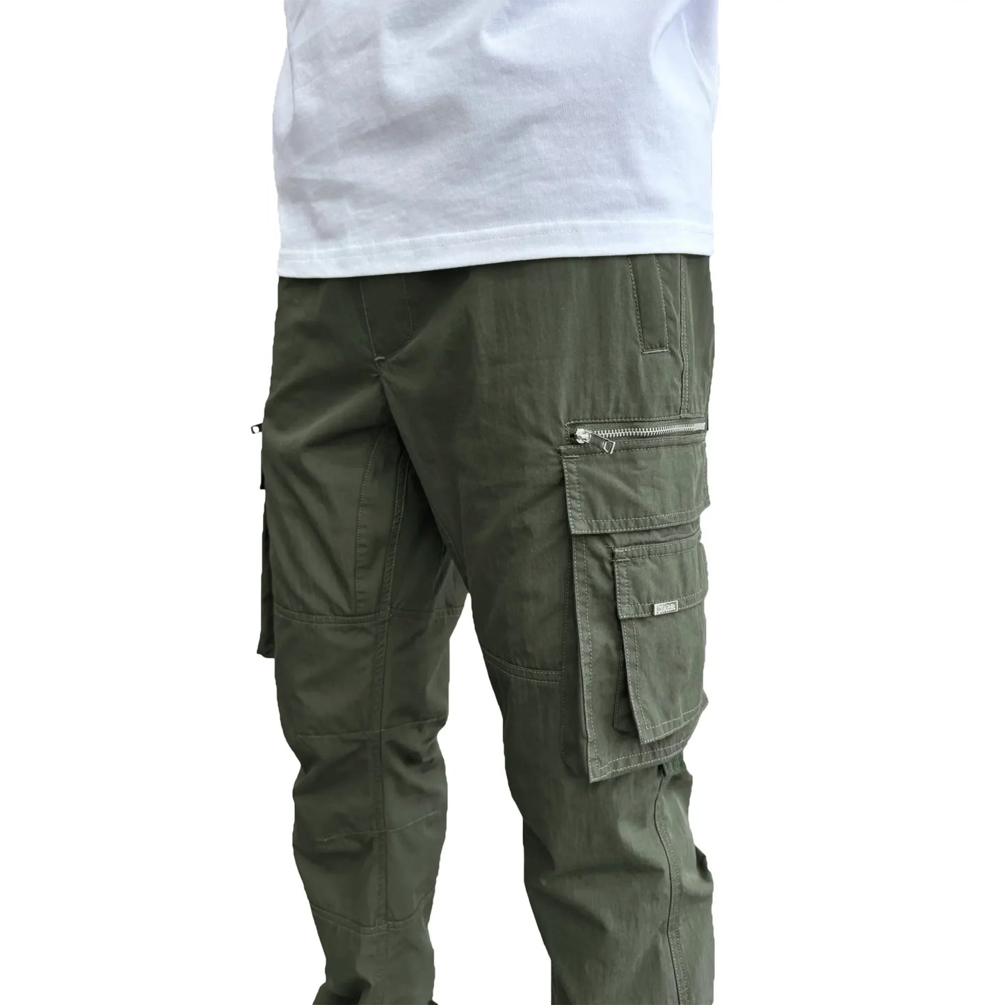 SIARR Military Dark Green Cargo Pants