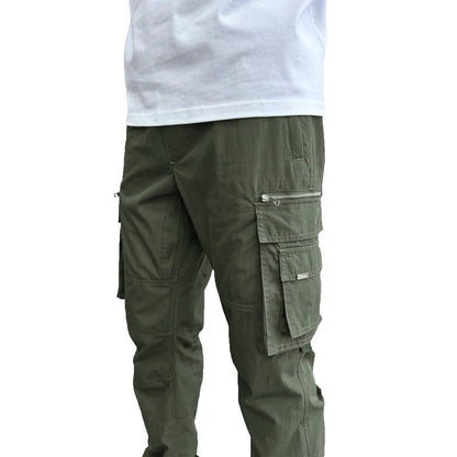 SIARR Military Dark Green Cargo Pants