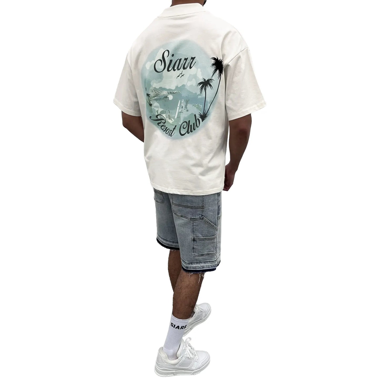SIARR Resort Off White T Shirt