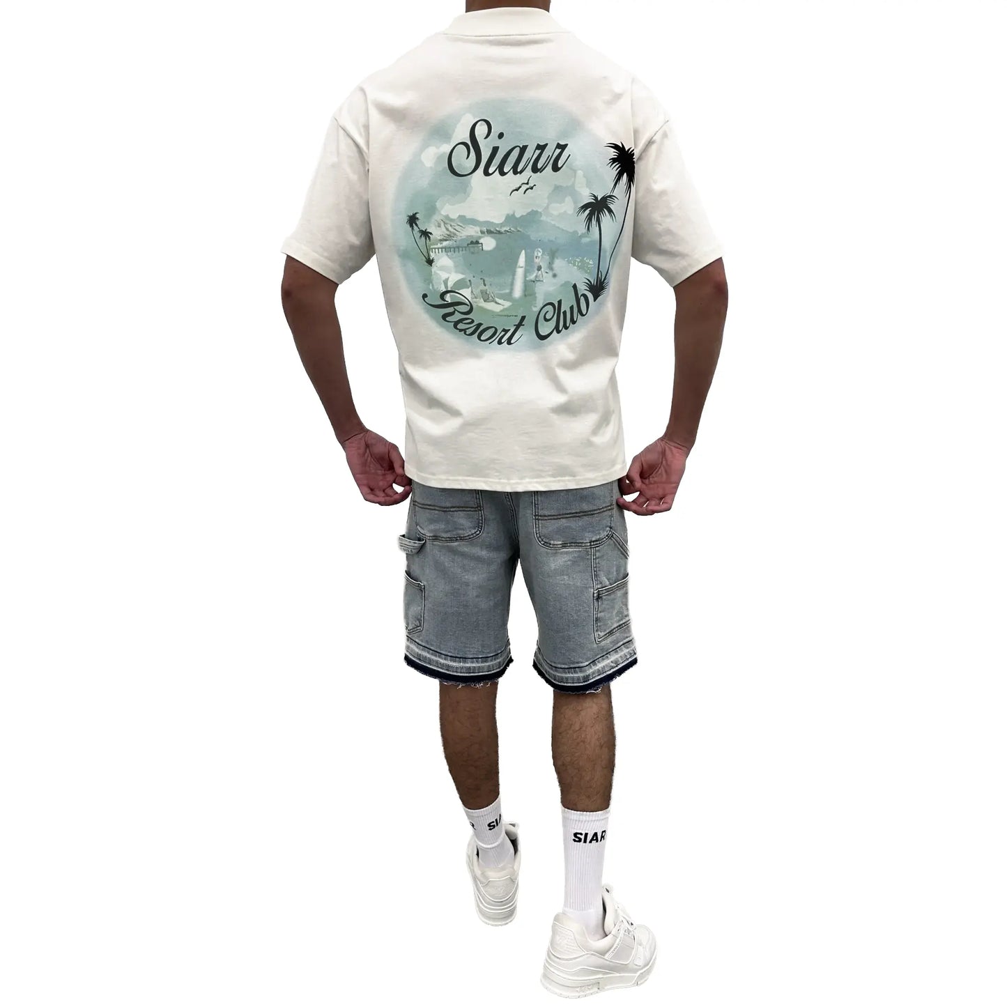 SIARR Resort Off White T Shirt