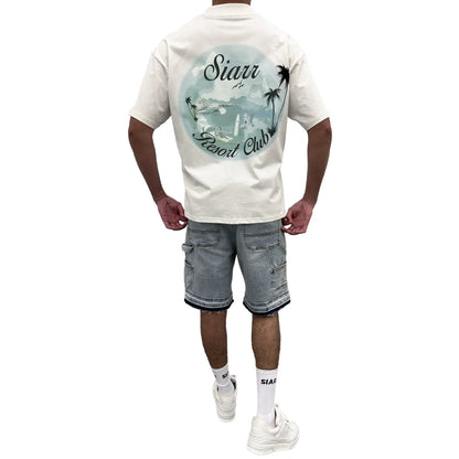 SIARR Resort Off White T Shirt