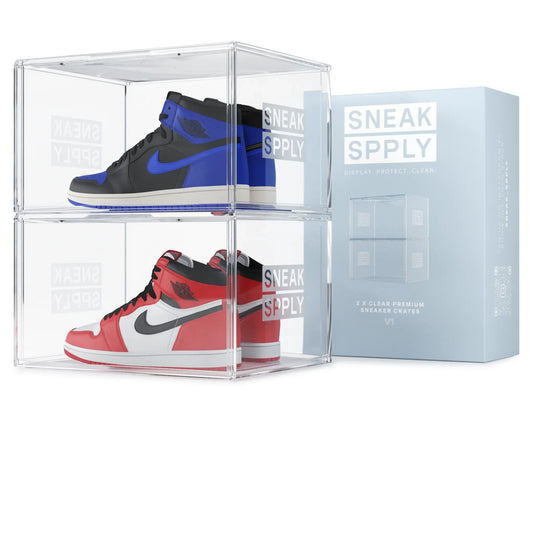 Sneak Spply Stack V1 Storage Crate Clear (2 Pack)